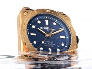 The New Limited Edition Bell & Ross BR 03-92 Diver Bronze Navy Blue