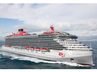 Virgin Voyages Celebrates Delivery Of Scarlet Lady, With Love