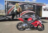 Valerie Thompson Pilots BMW S 1000 RR To New Personal Best Top Speed With 217 Mph Run At Texas Mile