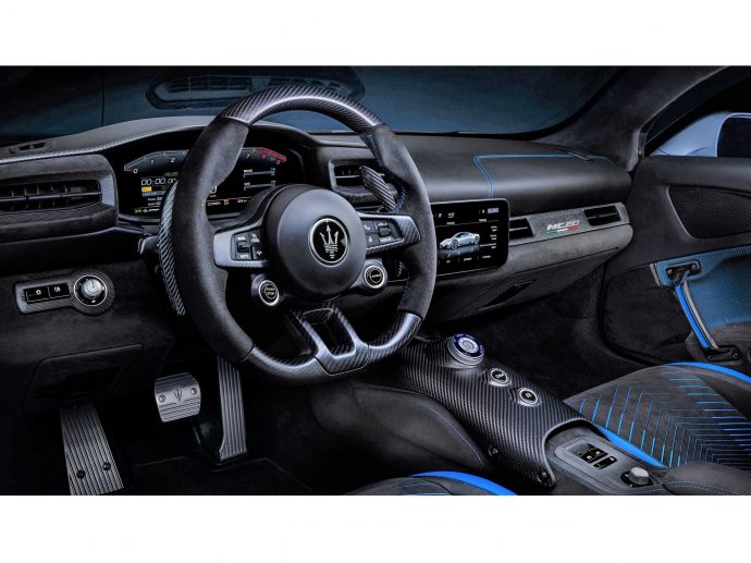 Maserati Choses Alcantara for the Interior of the New Maserati MC20