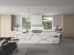 Caesarstone Introduces Dramatic CALACATTA MAXIMUS Luxury Defined