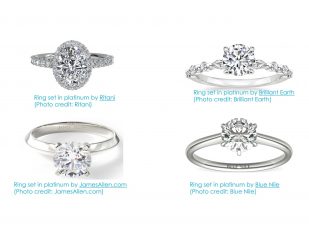 Do's And Don'ts When Shopping For A Platinum Engagement Ring Online