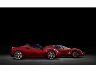 Alfa Romeo Announces 4C Spider 33 Stradale Tributo