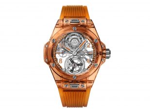 Hublot Launches New Big Bang Tourbillon Automatic Orange Sapphire