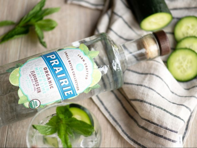 First-Ever Organic Flavored Gin With All-Natural Botanicals And Flavors