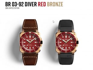 BR 03-92 Diver Red Bronze