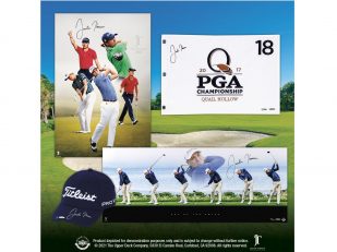 Upper Deck Releases Never-Before-Seen Autographed Justin Thomas Memorabilia