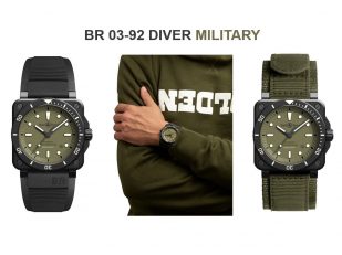 BR 03-92 Diver Military 999 Limited Edition