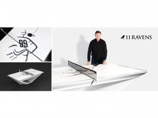 Premier Game Table Brand, 11 Ravens, Announces Limited Edition Wayne Gretzky Stealth Table