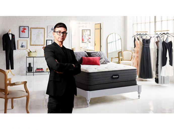 Say 'I Do' to the New Beautyrest® by Christian Siriano Wedding-Themed Mattress