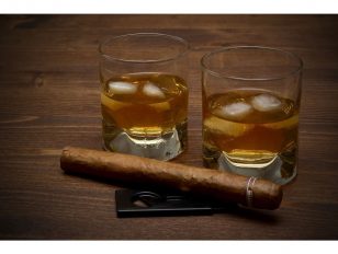 First Safari Tent Scotch and Cigar Experience in North America Featuring Laphroaig and Cohiba