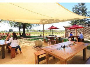 California Winery Enhances Guest Experience with Redwood