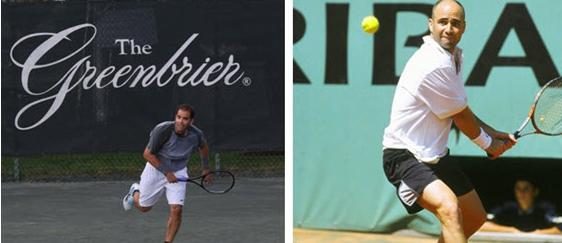 The Rivalry Continues at The Greenbrier: Agassi and Sampras to go Head-to-Head at the Grand Opening