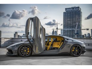 Koenigsegg's land-based rocket ship arrives in Canada