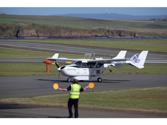 Surf Air Mobility's Hybrid Electric Division Demonstrates First Hybrid Electric Aircraft in Scotland