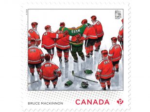 Canada Post stamp honours editorial cartoonist Bruce MacKinnon