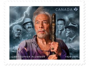 Christopher Plummer honoured with new commemorative stamp