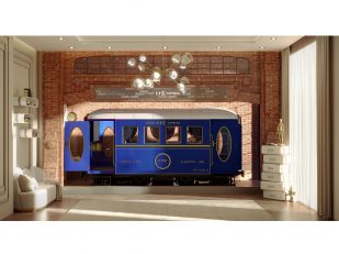 Orient Express Train Bed, Designer Bed for little explorers