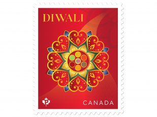 Intricate pattern on new Diwali stamp welcomes good fortune