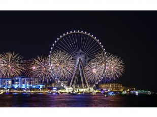 Ain Dubai Lights Up Dubai's Skyline With Stunning Opening Show Celebration