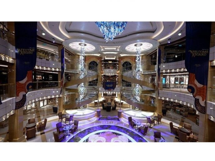 First Look: Princess Showcases New Enchanted Princess(SM) MedallionClass® Cruise Ship