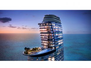 ASTON MARTIN RESIDENCES AT 300 BISCAYNE WAY TAKES ITS PLACE IN THE MIAMI SKYLINE