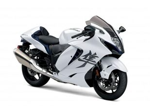 Suzuki introduces white Hayabusa for 2022