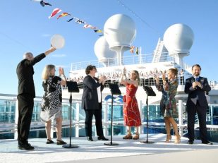 Enchanted Princess Officially Named in Original Production from Princess Cruises "Our World, Enchant