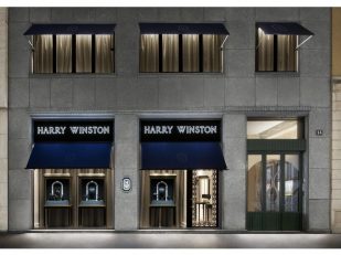 THE HOUSE OF HARRY WINSTON OPENS A NEW RETAIL SALON IN MILAN