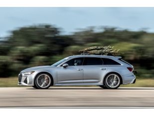 Hennessey’s Audi RS 6 is World’s Fastest Station Wagon – with a Christmas Tree on the Roof!