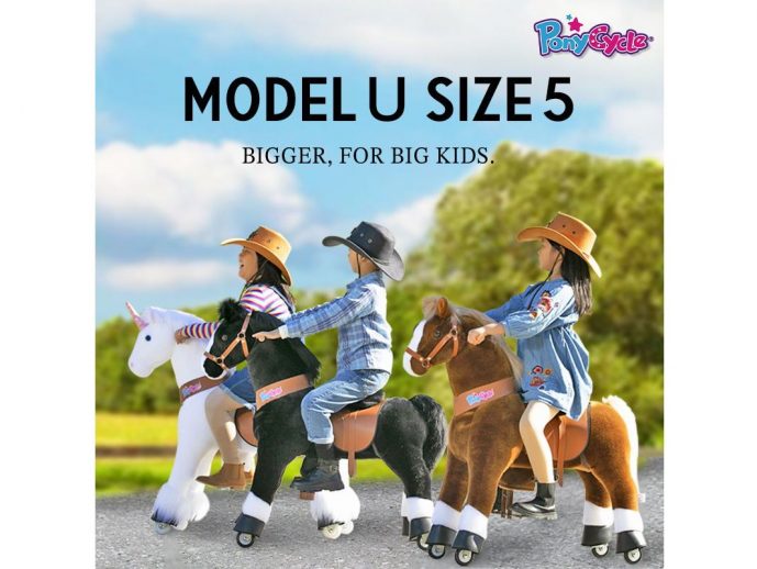 PonyCycle® Announces the Release of Brand-New Model U Size 5 Large Product for Bigger Kids