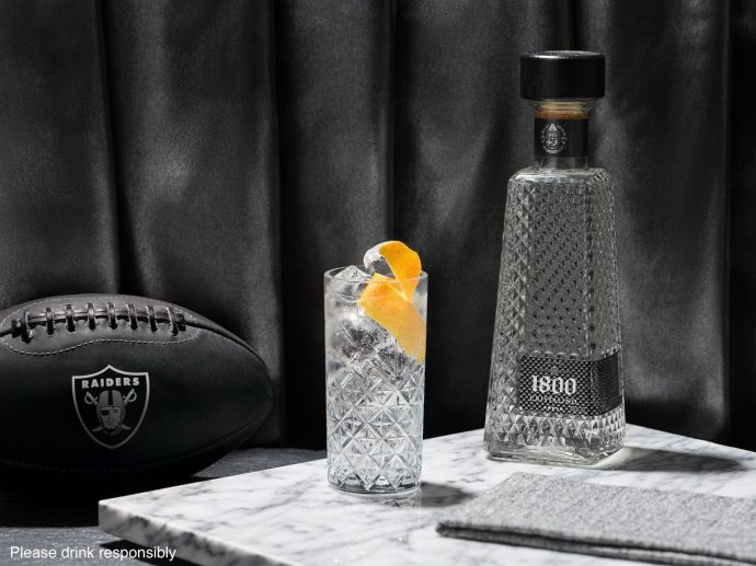 1800 Tequila Named Official Tequila Of The Las Vegas Raiders And Allegiant Stadium