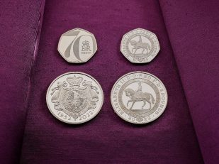 The Royal Mint unveils coin collection for Her Majesty's Platinum Jubilee