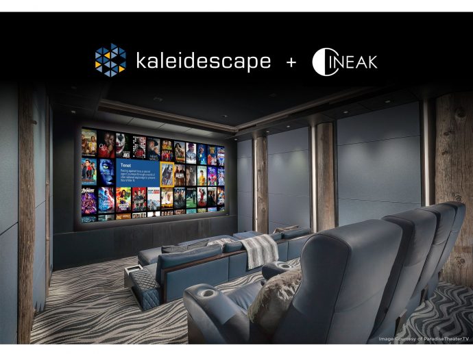 Kaleidescape & CINEAK Combine Premium-Quality Playback with Luxury Seating Experience for Private Ci