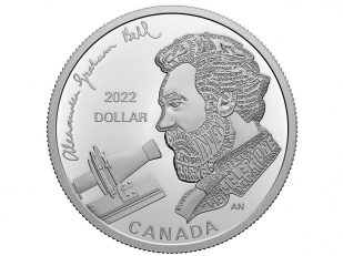 ROYAL CANADIAN MINT'S LATEST COLLECTOR COIN IS TRIBUTE TO GREAT INVENTOR ALEXANDER GRAHAM BELL