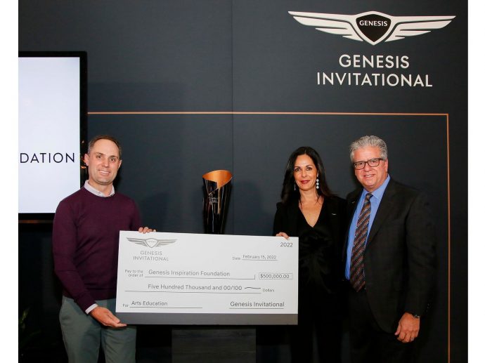 GENESIS INSPIRATION FOUNDATION RECEIVES CHARITABLE DONATION FROM THE GENESIS INVITATIONAL