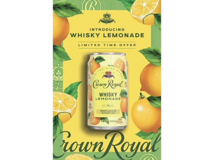 Crown Royal Adds New Whisky Lemonade Flavor to Ready-to-Drink Cocktail Lineup