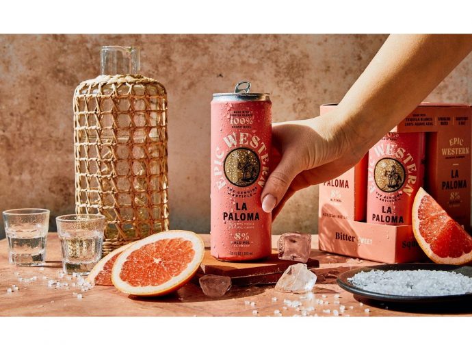 Epic Western Cocktail Co. launches Paloma and Chispa Rita tequila cocktails in a can