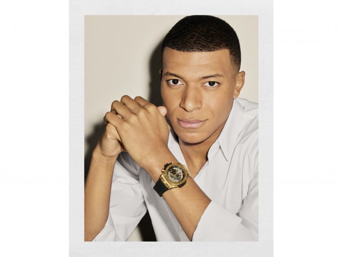 HUBLOT CAMPAIGN WITH KYLIAN MBAPPÉ