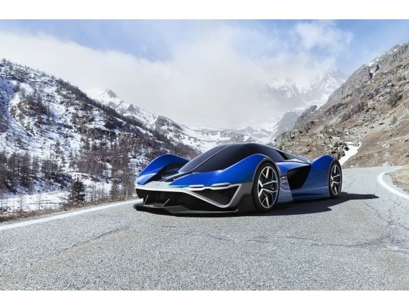 The Alpine A4810: The latest concept unveiled by students at the IED Design School