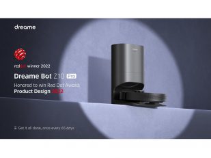 Dreame's Robot Vacuum Wins 2022 Red Dot Design Award in Product Design for Third Year Running