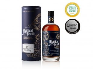 DOUBLE AWARD WINNER: SPIRITFILLED, MYTHICAL BEASTS GLENROTHES 15 YEAR OLD SINGLE MALT WHISKY