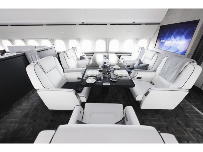 VIP Completions Unveils Ultimate Private Jet Refurbishment in Customized Boeing 767 VIP