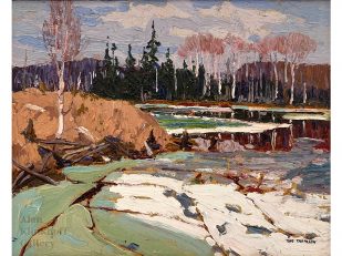 The "missing Tom Thomson" from the J.S. McLean Collection, Rediscovered