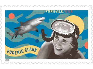 Marine Biologist Eugenie Clark Immortalized on Stamp