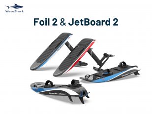 WaveShark Launches Jetboard 2 and Foil 2, World's Fastest, Longest-Lasting Motorized SurfBoards