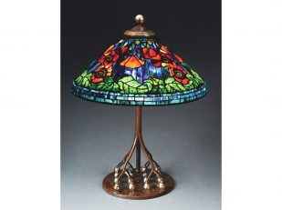 Morphy's June 8-10 Fine & Decorative Arts Auction FeaturesTiffany Studios 'Poppy' with Rare Base