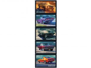 Pony Cars Power Onto Stamps