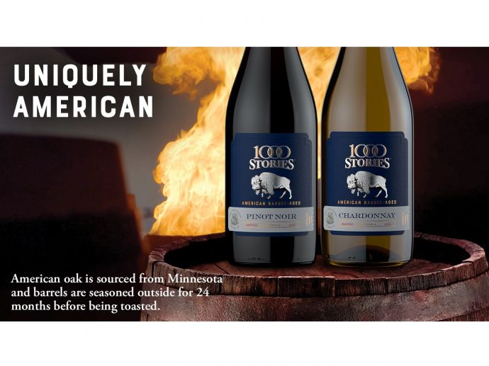 1000 Stories Introduces Distinctive American Barrel-Aged Pinot Noir and Chardonnay