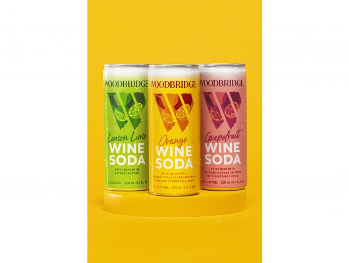 Woodbridge® Debuts First-to-Market Wine Sodas